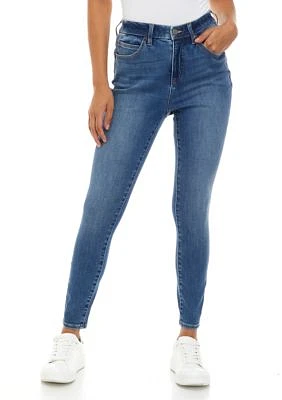 High Waist Skinny Jeans - Missy and Plus Sizes