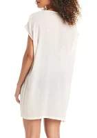 Coastal Covers Knot Front Swim Cover Up Dress