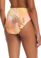 Camo Palms High Rise Swim Bottoms