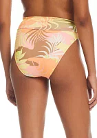 Camo Palms High Rise Swim Bottoms