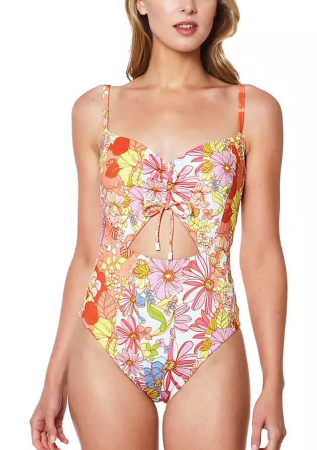 belk one piece swimsuits