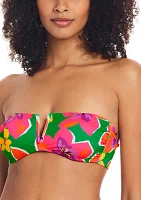 Super Bloom V-Wire Bandeau Swim Top