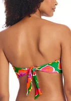 Super Bloom V-Wire Bandeau Swim Top