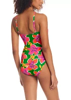 Super Bloom Shirred Front Mio Swimsuit