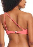 Sandbar Solids One Shoulder Bikini Top