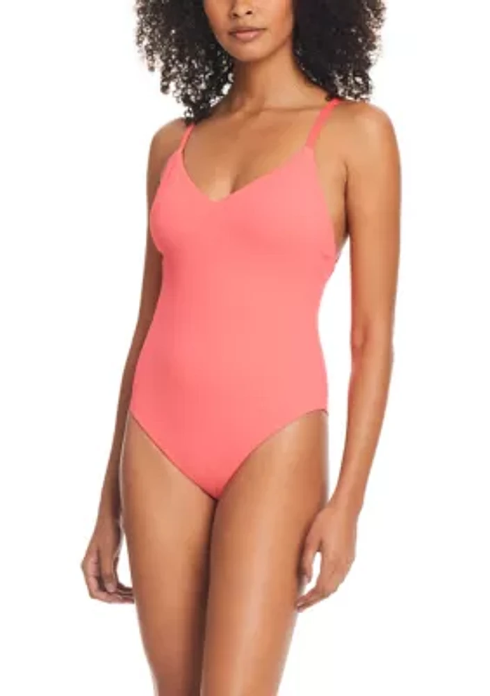 Sandbar Solids Scoop Tank Mio Swimsuit