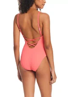 Sandbar Solids Scoop Tank Mio Swimsuit