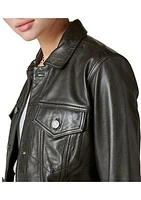 Leather Trucker Jacket