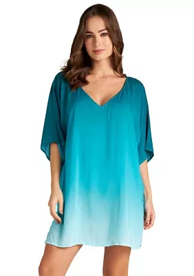 Flowers of the Sun Tunic Swim Cover Up