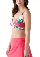 Morning Bloom Surplice Cecile Bikini Swim Top