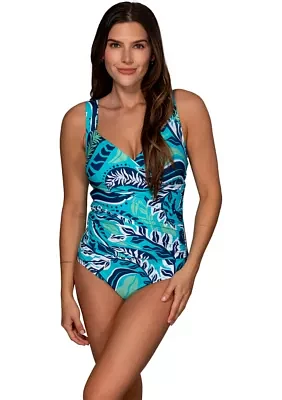 Secret Garden Surplice Mio One Piece Swimsuit