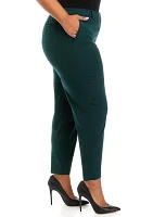 Plus Stretch Slim Ankle Pants