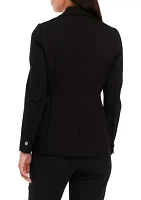 Women's Compression One Button Patch Pocket Jacket