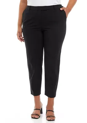 Plus Bi Stretch Slim Ankle Pants