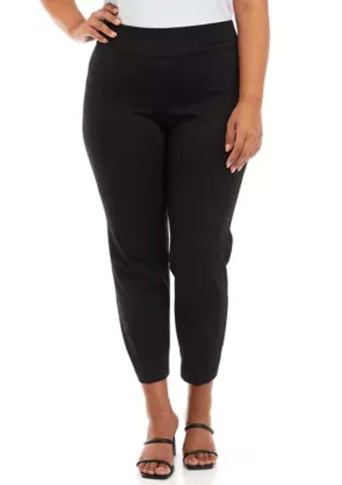 Plus Compression Slim Pants