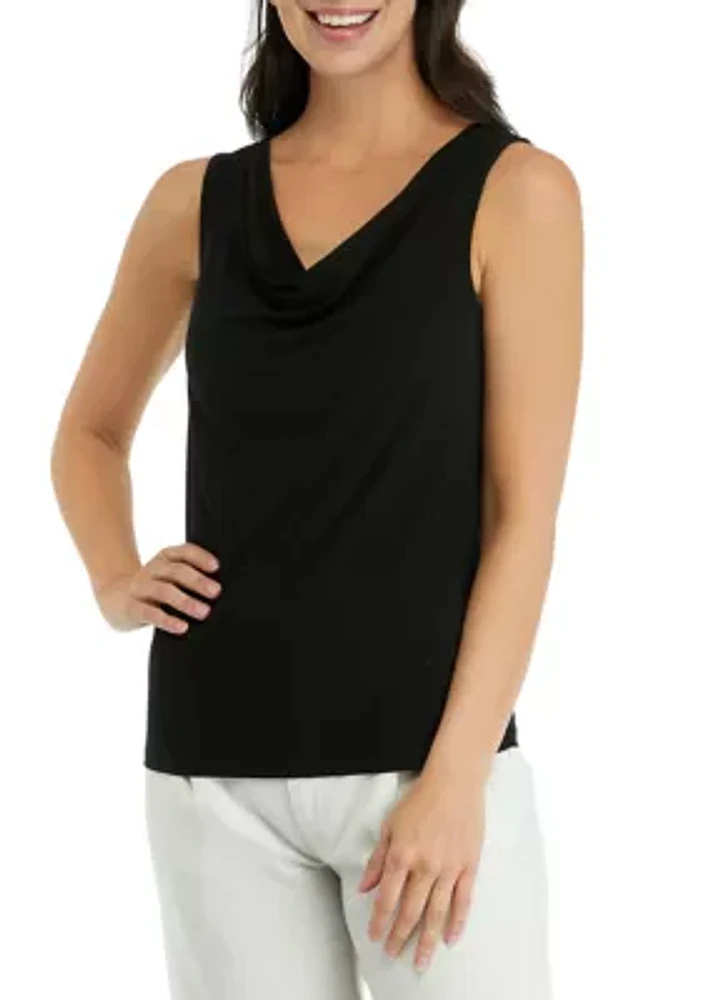 Women's Drape Neck Tank Top