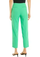 Women's Fly Front Hollywood Waist Slim Pants