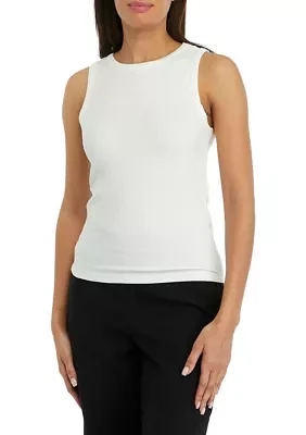 Women's Sleeveless Ribbed Tank Top