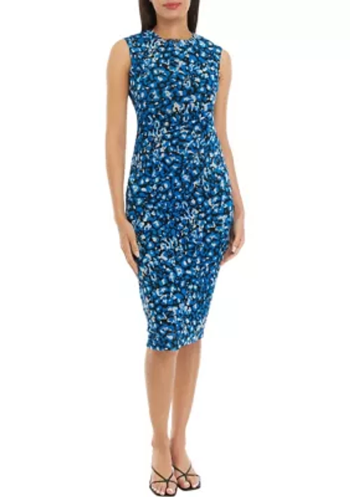 Women's Printed Sleeveless Dress