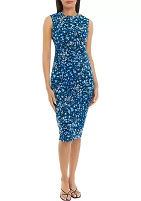 Women's Printed Sleeveless Dress