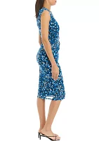 Women's Printed Sleeveless Dress