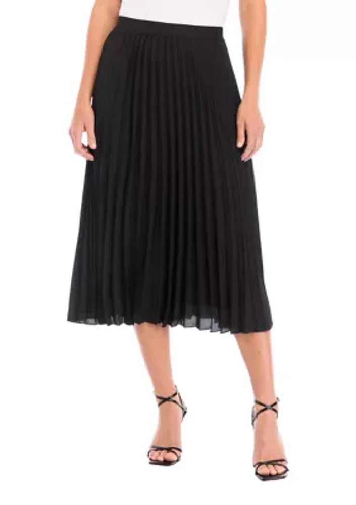 Women's Pull On Pleated Skirt