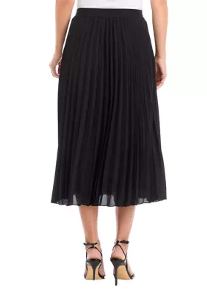 Women's Pull On Pleated Skirt