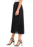 Women's Pull On Pleated Skirt