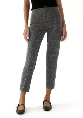 Women's Pull On Straight Leg Ponte Pants