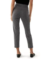 Women's Pull On Straight Leg Ponte Pants