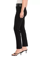 Women's Pull On Straight Ankle Modern Compression Pants