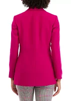 Women's Notch Collar Four Button Blazer