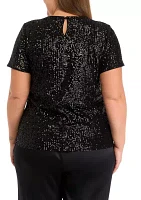 Plus Sequin T-Shirt