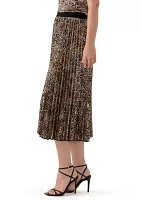 Women's Pull On Pleated Skirt