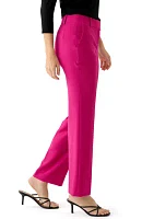 Petite Fly Front Slash Pocket Pants