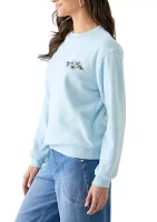 Women's Long Sleeve Yosemite Graphic Boyfriend Pullover