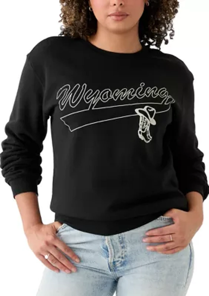 Women's Long Sleeve Wyoming Graphic Pullover