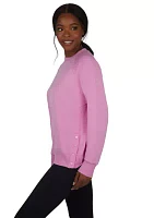 Softlite Scuba Sophie Sweatshirt with Side Snaps