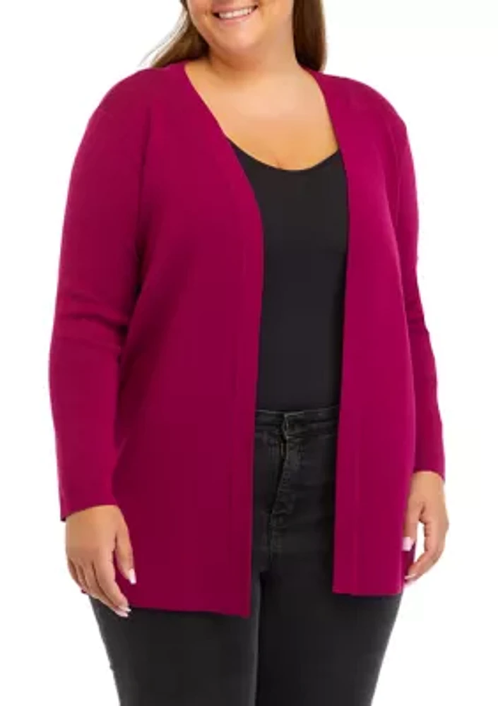 Plus Newport Kissing Front Cardigan