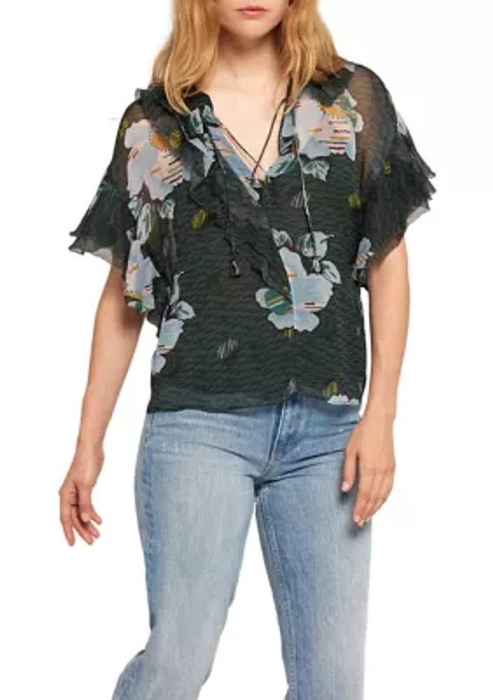 Women's Devon Floral Printed Blouse