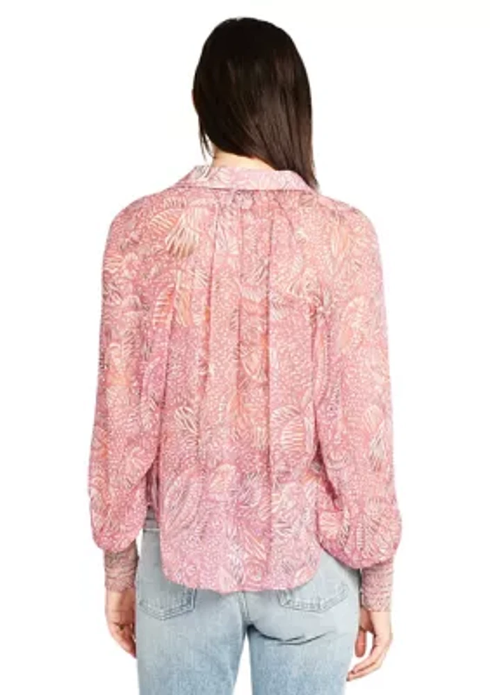 Women's Ione Printed Blouse