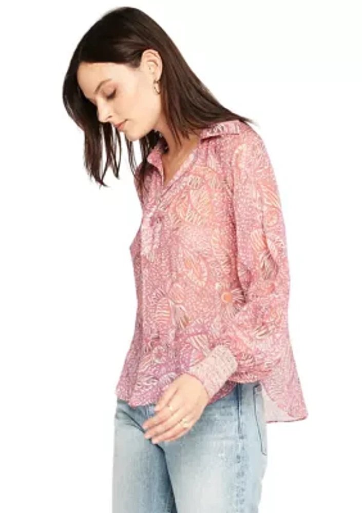 Women's Ione Printed Blouse