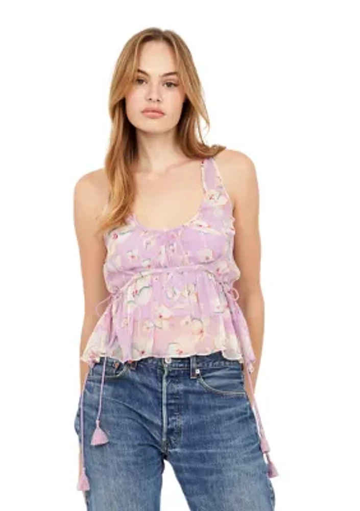 Women's Printed Chiffon Top