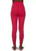 Women's Super High Rise Lux Tribeca Ankle Leggings with Side Pocket