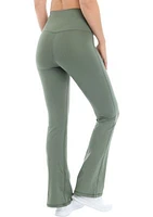 Lux Willow High Crossover Elastic Free Waist Flare Pants