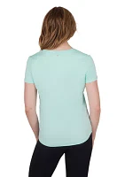 Women's Solid V-Neck T-Shirt