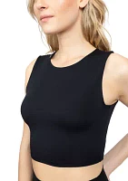 Women's Pure Cloud Nicki Basic Fitted Muscle Cropped Tank Top