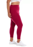 Plus High Rise Ankle Leggings