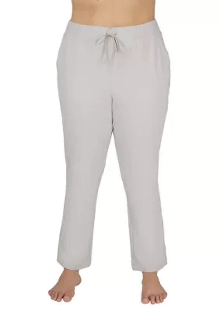 Plus Lux Avenue Straight Leg Pants