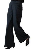 Women's Wide Leg Satin Pants